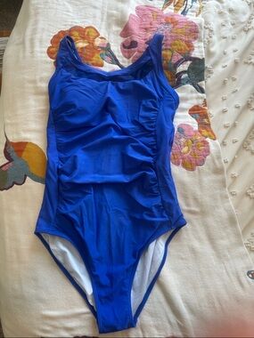 Royal Blue One-Piece Swimsuit